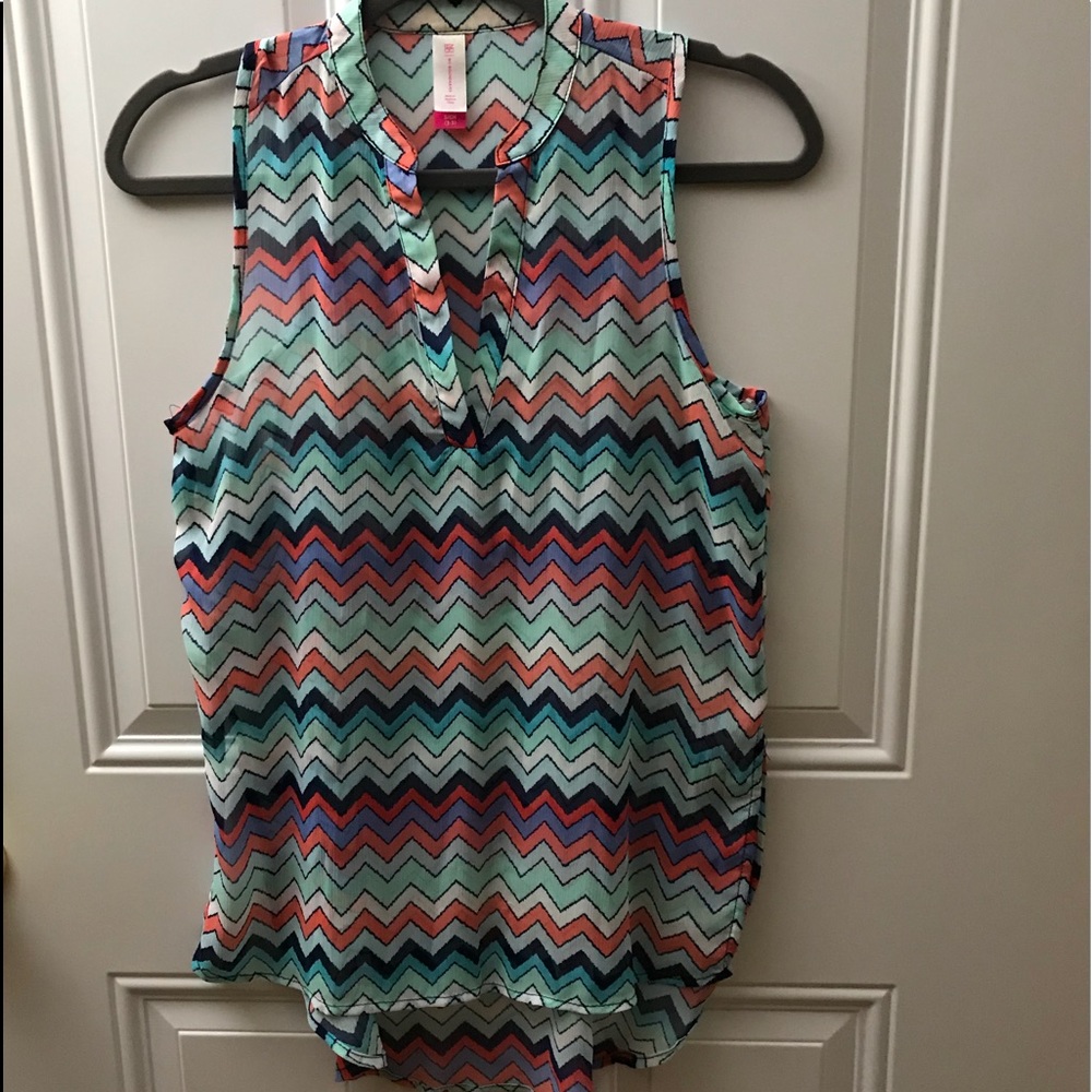 Sleeveless Blouse by No Boundaries size Small